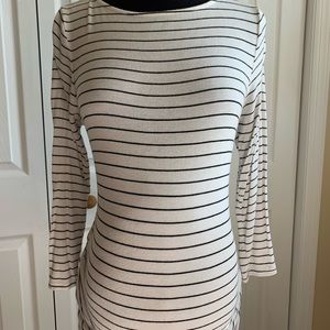 Striped MATERNITY top - size small - like NEW